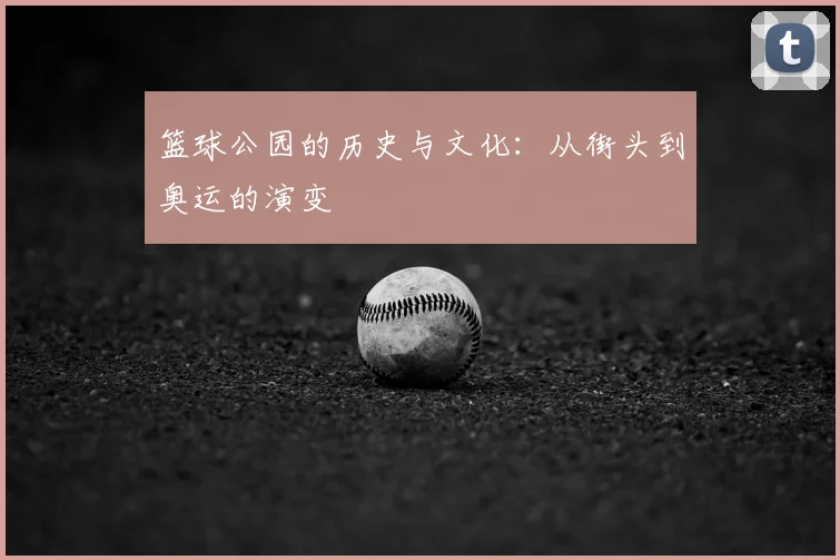 篮球公园的历史与文化：从街头到奥运的演变